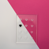 Heart Glass Glue Tray - *Packs of 3*