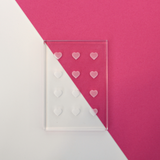 Heart Glass Glue Tray - *Packs of 3*