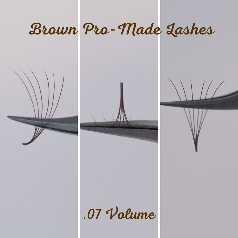 .07 Pro-Made Lashes - BROWN